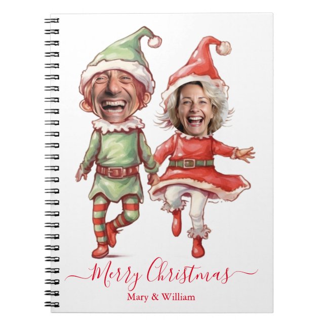 Carnet 2 Photos Christmas elves  (Devant)
