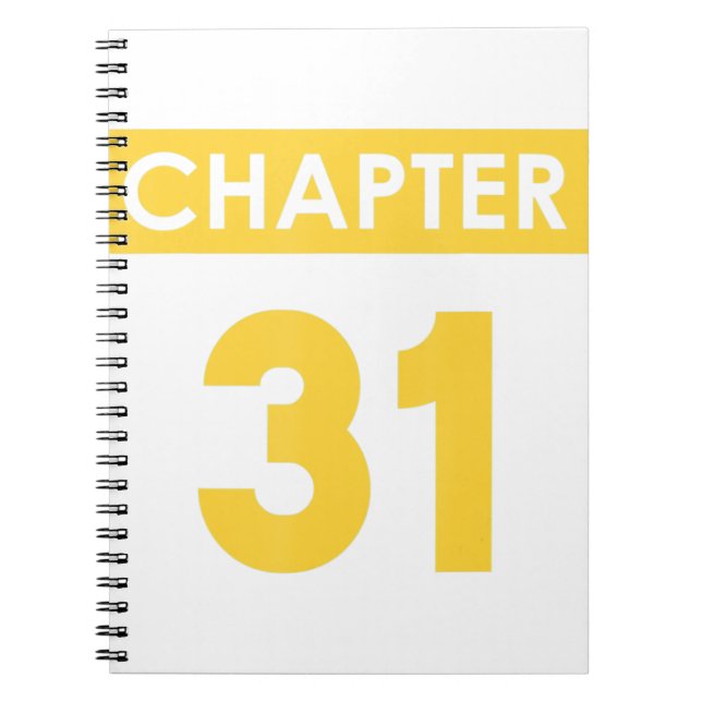 Carnet 31st Birthday Toxits Chapter 31 (Devant)