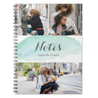 3 Photo Turquoise Aquarelle