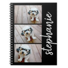 3 Photos tendance noir & blanc nom de script moder