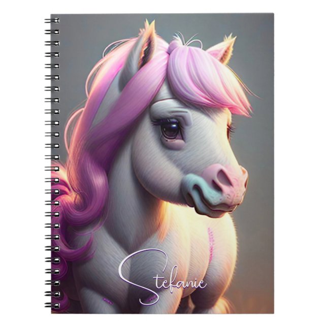Carnet 3D Spirit Pony 5 (Devant)