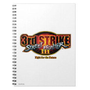 Carnet 3ème logo 2 de grève de Street Fighter III