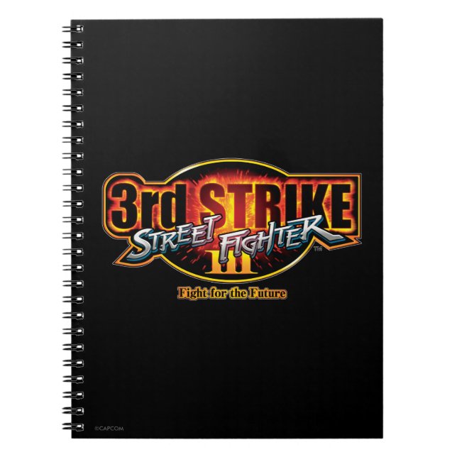 Carnet 3ème logo de grève de Street Fighter III (Devant)