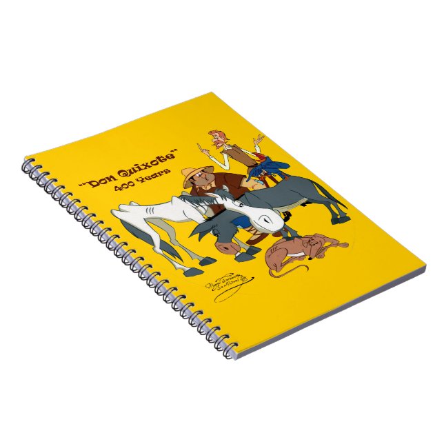 Carnet 400 ans de @QUIXOTEdotTV de Don don Quichotte (Côté Droit)