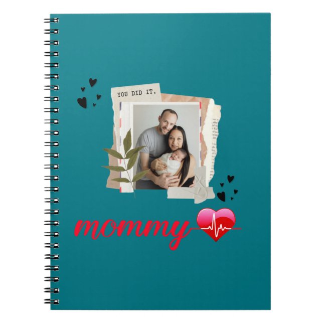 Carnet 46.Fier maman, jour des mères, maman, maman, cadea (Devant)