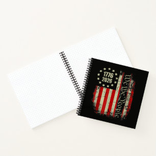 Carnet 4 juillet Drapeau américain patriotique