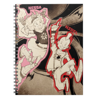 Carnet 4 petits monstres - groupe