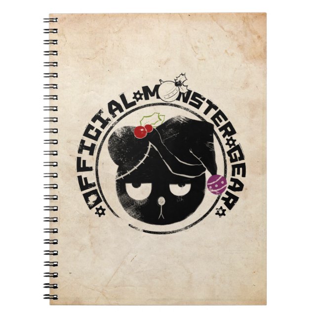 Carnet 4 petits monstres - logo de vacances de Michael (Devant)