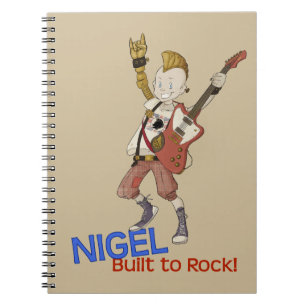 Carnet 4 petits monstres - Nigel
