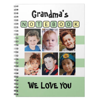 Carnet 6 photo love you green grandma's