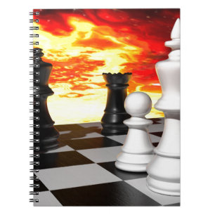 CARNET -851253 MUR ARRIÈRE - PLAN DE JEU D'ÉCHECS FUTUR