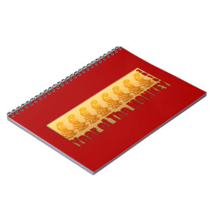 Carnet 8 singes pour le Nouvel An chinois 2016 Note Book