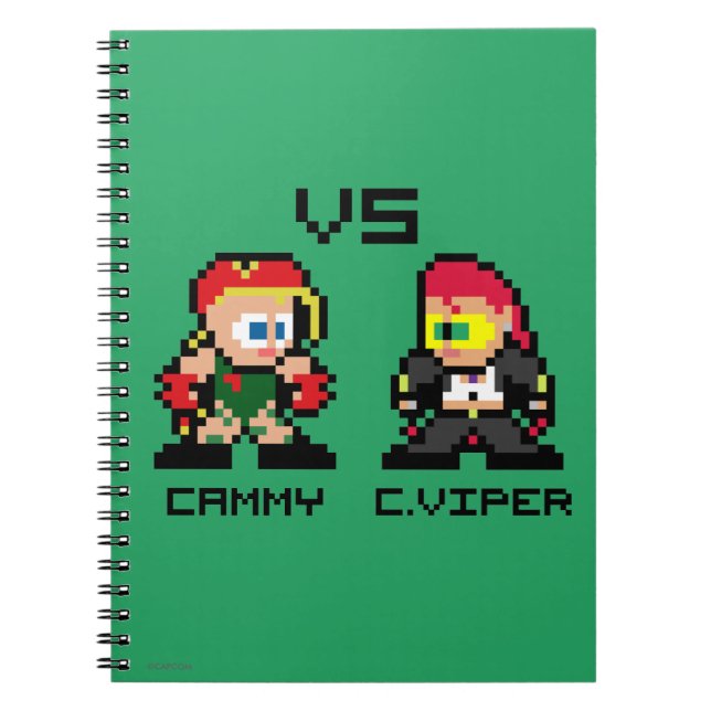 Carnet 8bit Cammy CONTRE C.Viper (Devant)