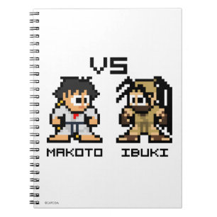 Carnet 8bit Makoto CONTRE Ibuki