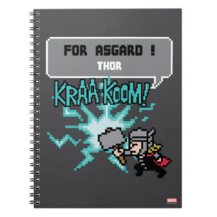 Carnet 8Bit Thor Attack - Pour Asgard !
