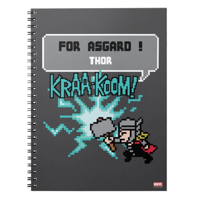 Carnet 8Bit Thor Attack - Pour Asgard ! (Devant)