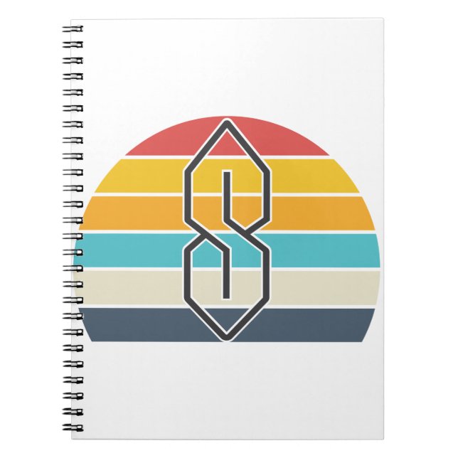 Carnet 90s Colorful Cool S, Pointy S ou Universal S 90s K (Devant)