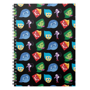 Carnet À l'intérieur Motif de caractères
