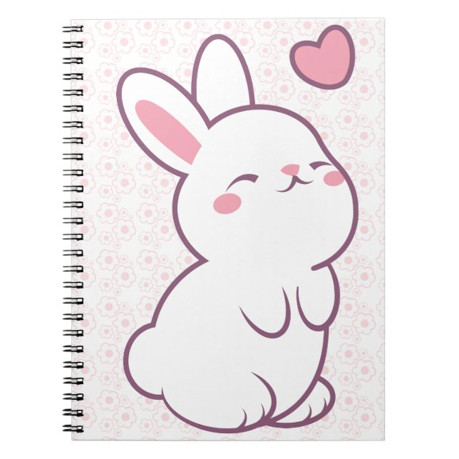 Carnet A Little Bunny Made of Feelings (Devant)