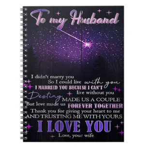 Carnet À Ma Décor De Mari, Citations D'Amour Lettre