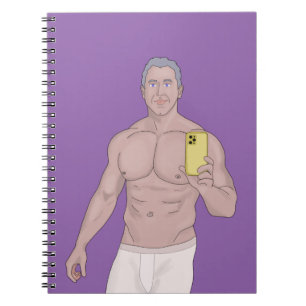 Carnet A muscular gray-haired