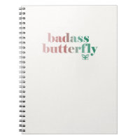 Carnet à papillon Badass