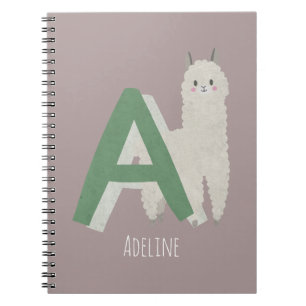Carnet A pour Alpaca