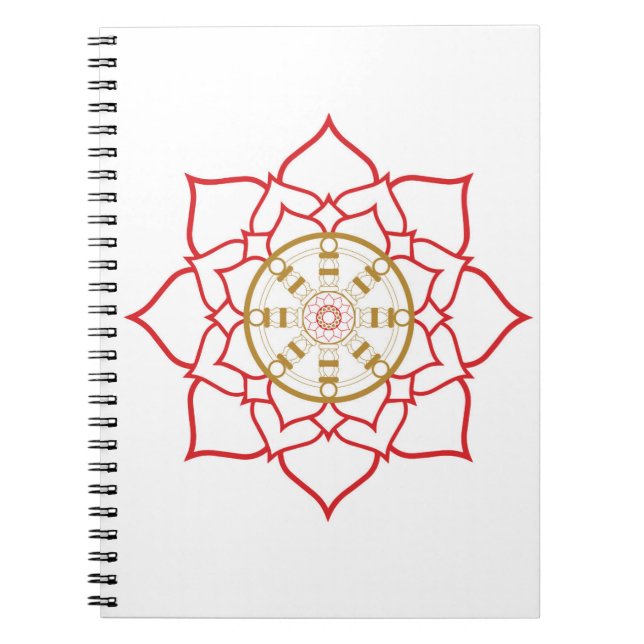 Carnet à roues Lotus Dharma (Devant)