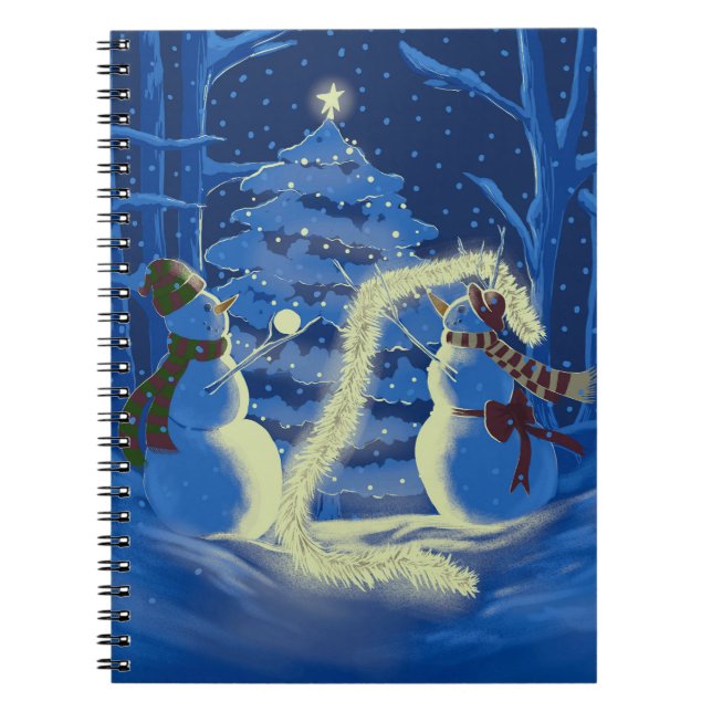 Carnet A Snowman Christmas (Devant)