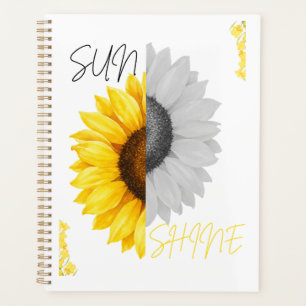 Carnet à spirale Aesthetic Sunshine Tournesol