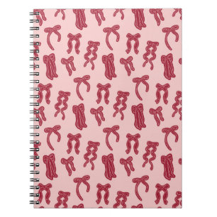 Carnet à spirale avec design de nœuds élégants notebook