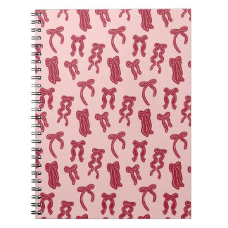 Carnet à spirale avec design de nœuds élégants notebook