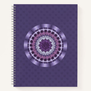 Carnet à spirale Mandala du Vent