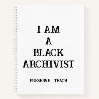 Carnet à spirale Notes de terrain d'archiviste
