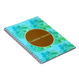 Carnet à spirale pour les expositions de jardin