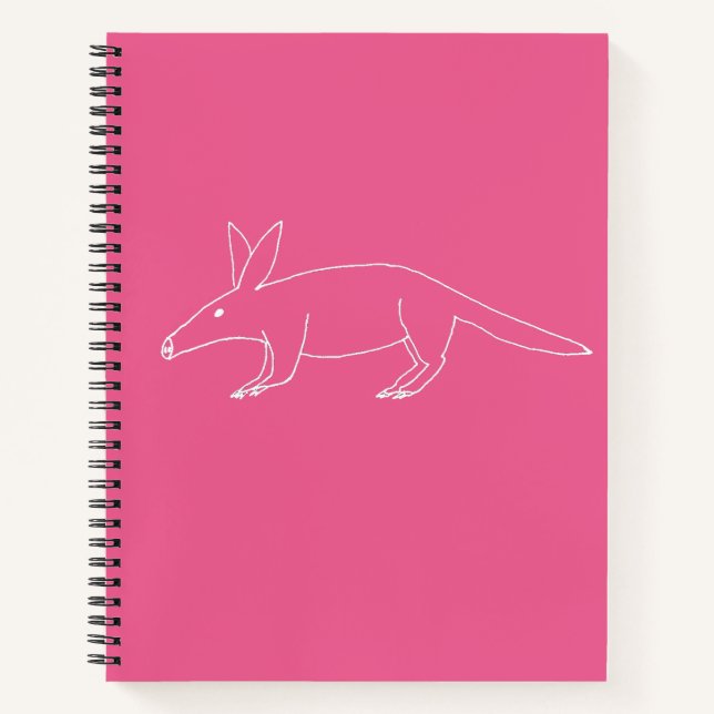 Carnet Aardvark mal tiré (Devant)