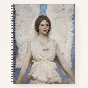 Carnet Abbott Thayer Ange Vintage Victorien Beaux-Arts