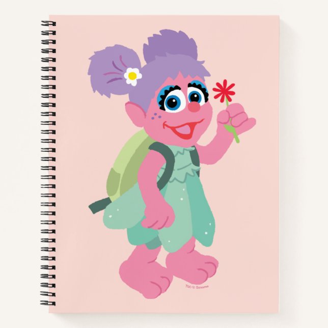 Carnet Abby Cadabby | Coller les marguerites (Devant)