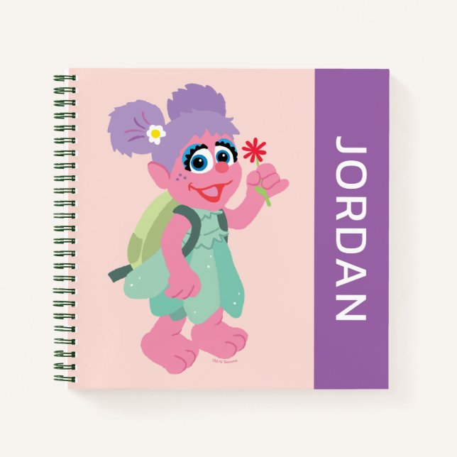 Carnet Abby Cadabby | Coller les marguerites | Ajouter Vo (Devant)