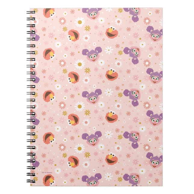 Carnet Abby Cadabby & Elmo | Motif Woodland (Devant)