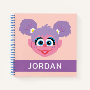 Carnet Abby Cadabby Face de fleurs Ajouter Votre Nom