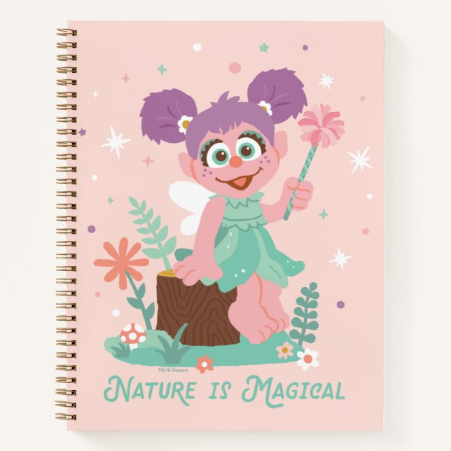 Carnet Abby Cadabby | La Nature est magique (Devant)
