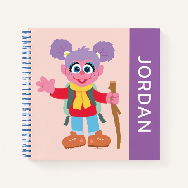 Carnet Abby Cadabby Randonnée | Ajouter Votre Nom (Devant)