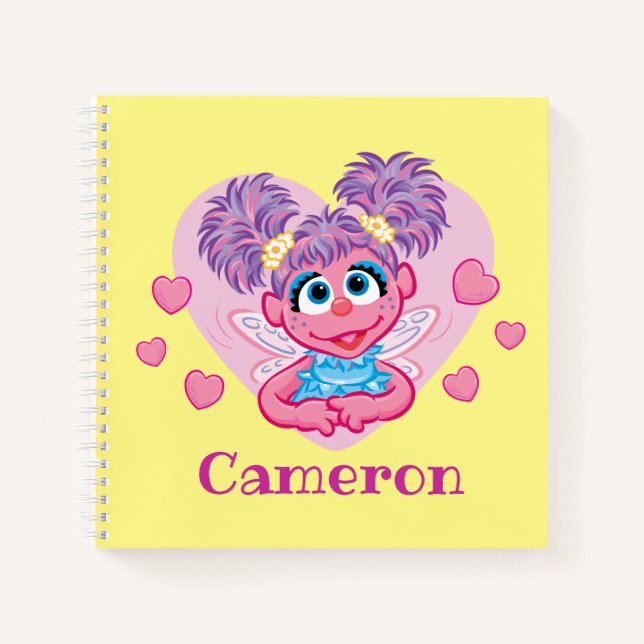 Carnet Abby Cadabby Valentine Hearts Graphisme (Devant)