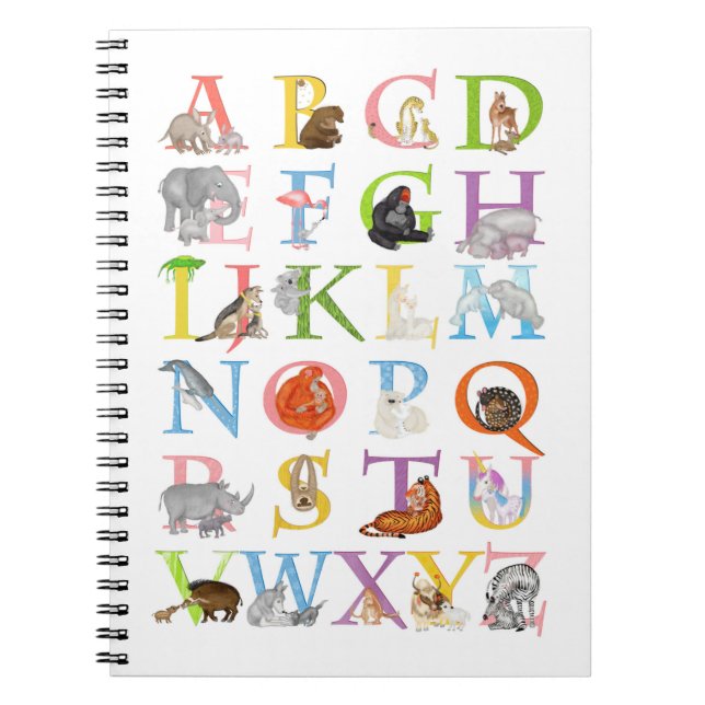 Carnet ABC animal (Devant)
