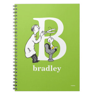 Carnet ABC du Dr Seuss : Lettre B - Blanc Ajouter Votre