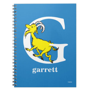 Carnet ABC du Dr Seuss : Lettre G - Blanc   Ajouter Votre
