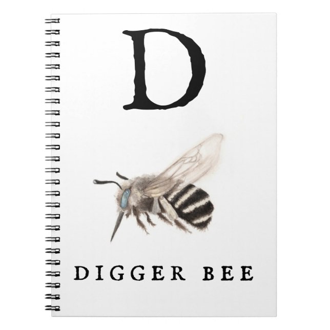 Carnet Abeille à Digger "D" (Devant)