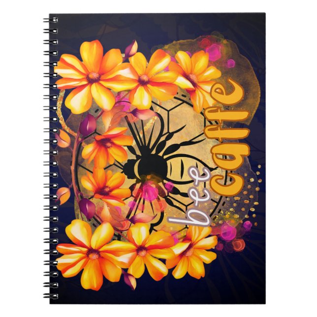 Carnet Abeille, caffe (Devant)
