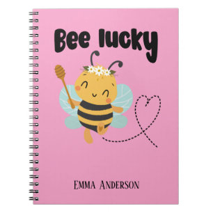 Carnet "Abeille chanceuse"